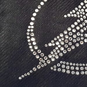 Tampa Bay Lightning Hockey Rhinestone Navy Blue Scarf